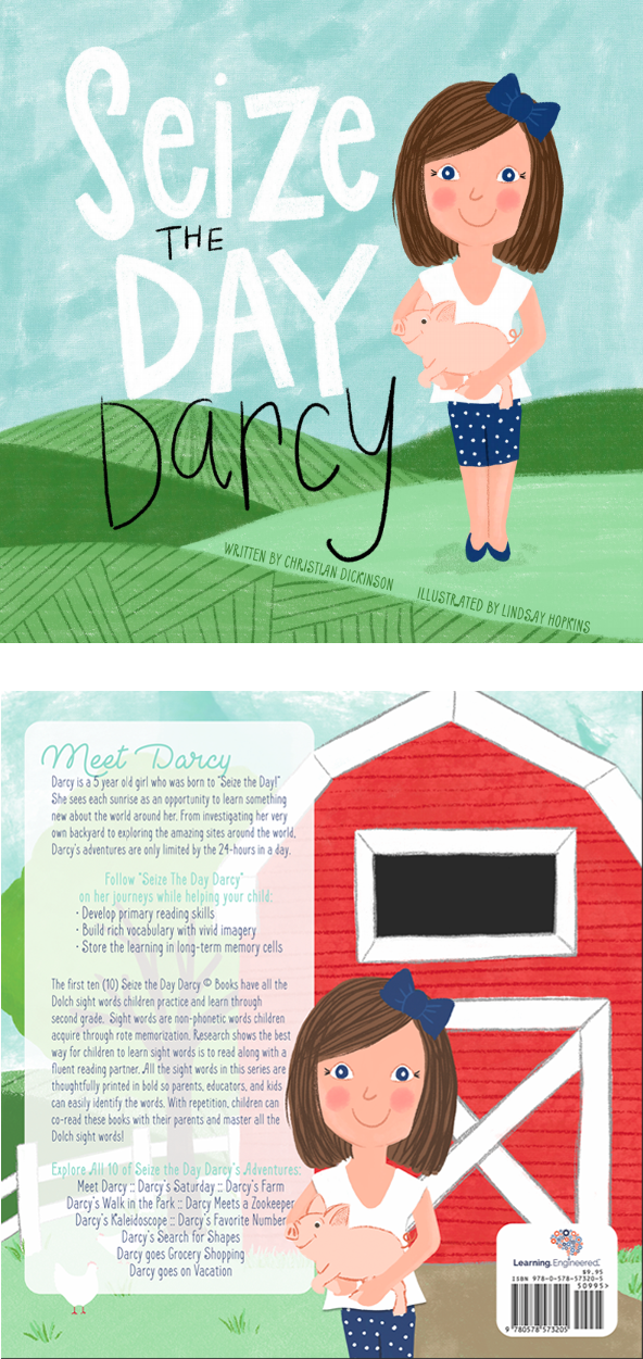 Seize the day darcy front and back cover